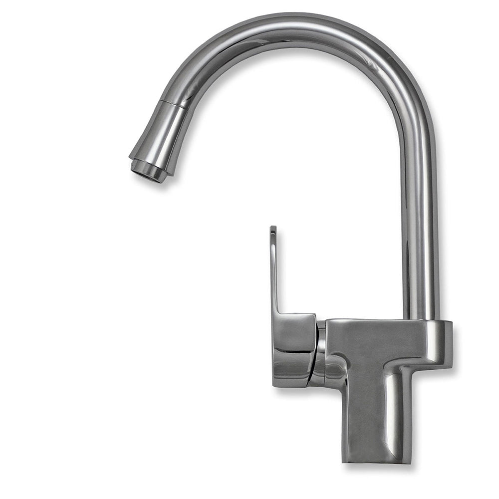 KuKoo Évier de Cuisine en Acier Inoxydable avec Robinet Confetti