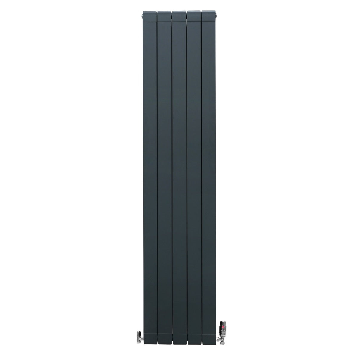 Radiateur en Aluminium & Vannes - 1800 x 395 mm