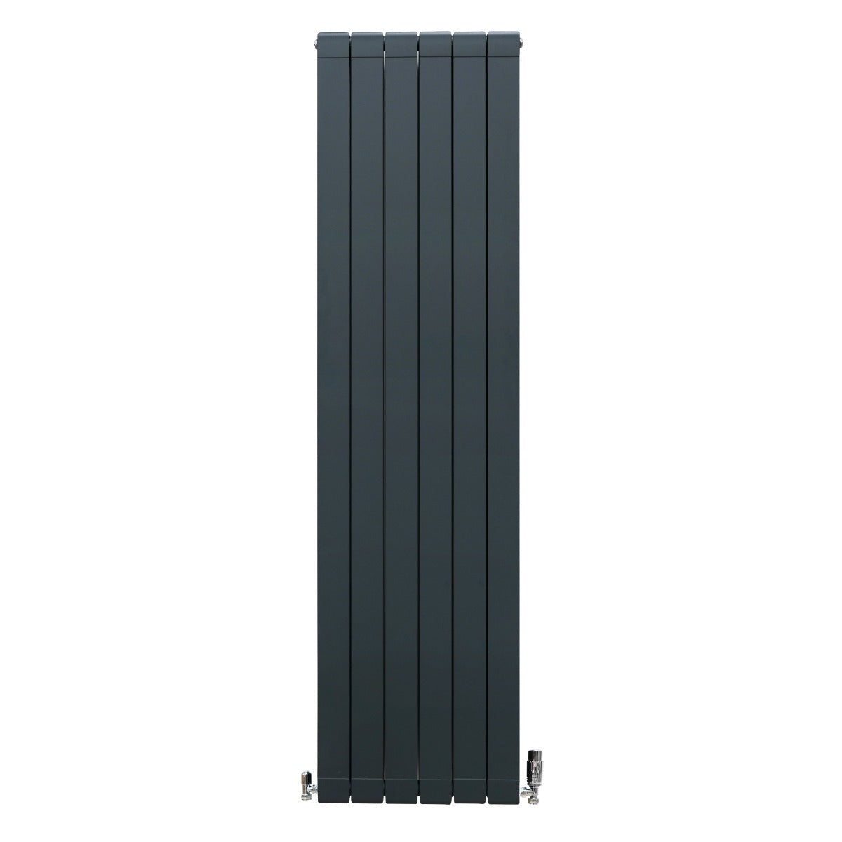 Radiateur en Aluminium & Vannes - 1800 x 475 mm