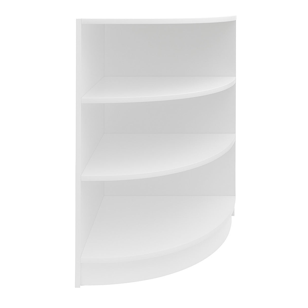 Comptoir de Vente Vitrine de Coin - Blanc LM60