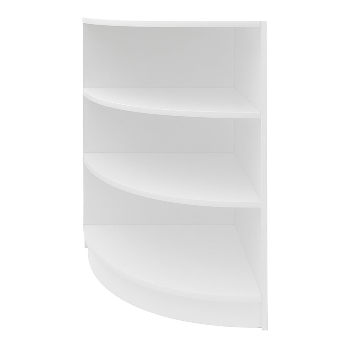 Comptoir de Vente Vitrine de Coin - Blanc LM60