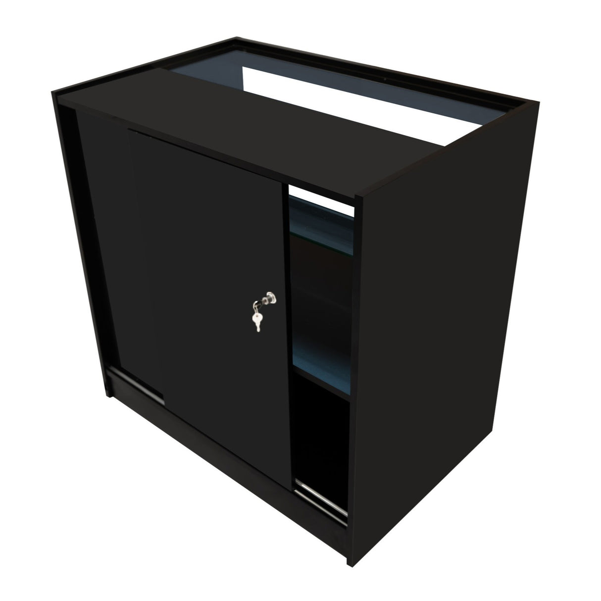 Comptoir de Vente à LED - Noir C900