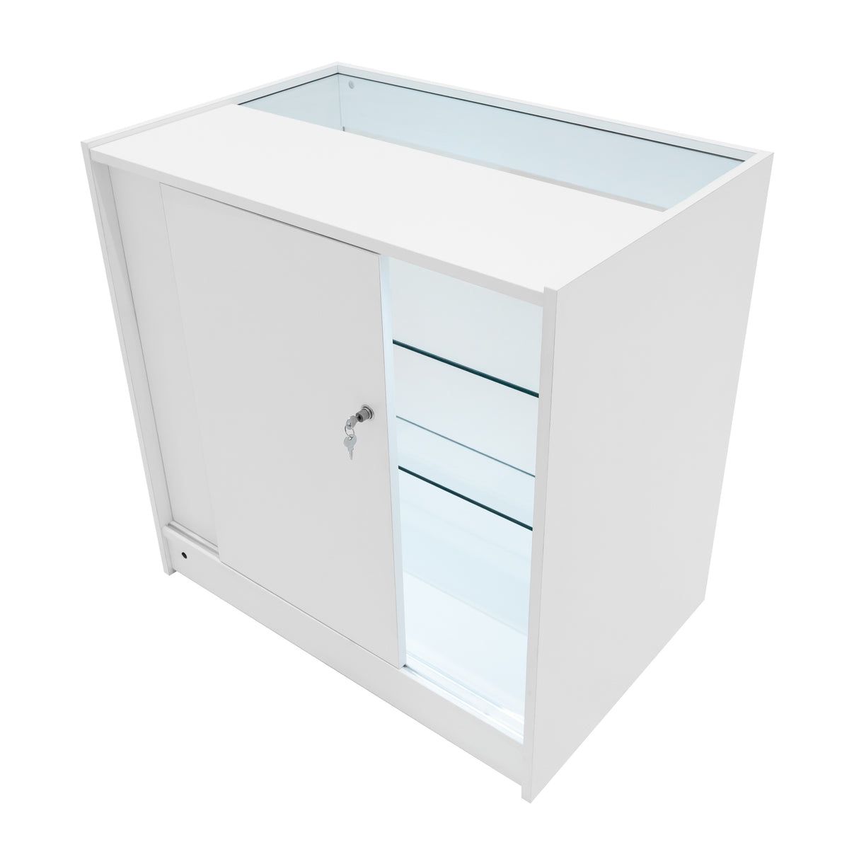 Comptoir de Vente à LED - Blanc K900