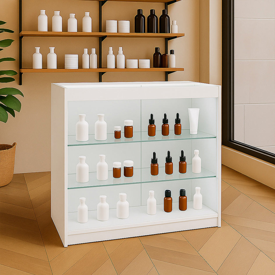 Comptoir de Vente à LED - Blanc K900