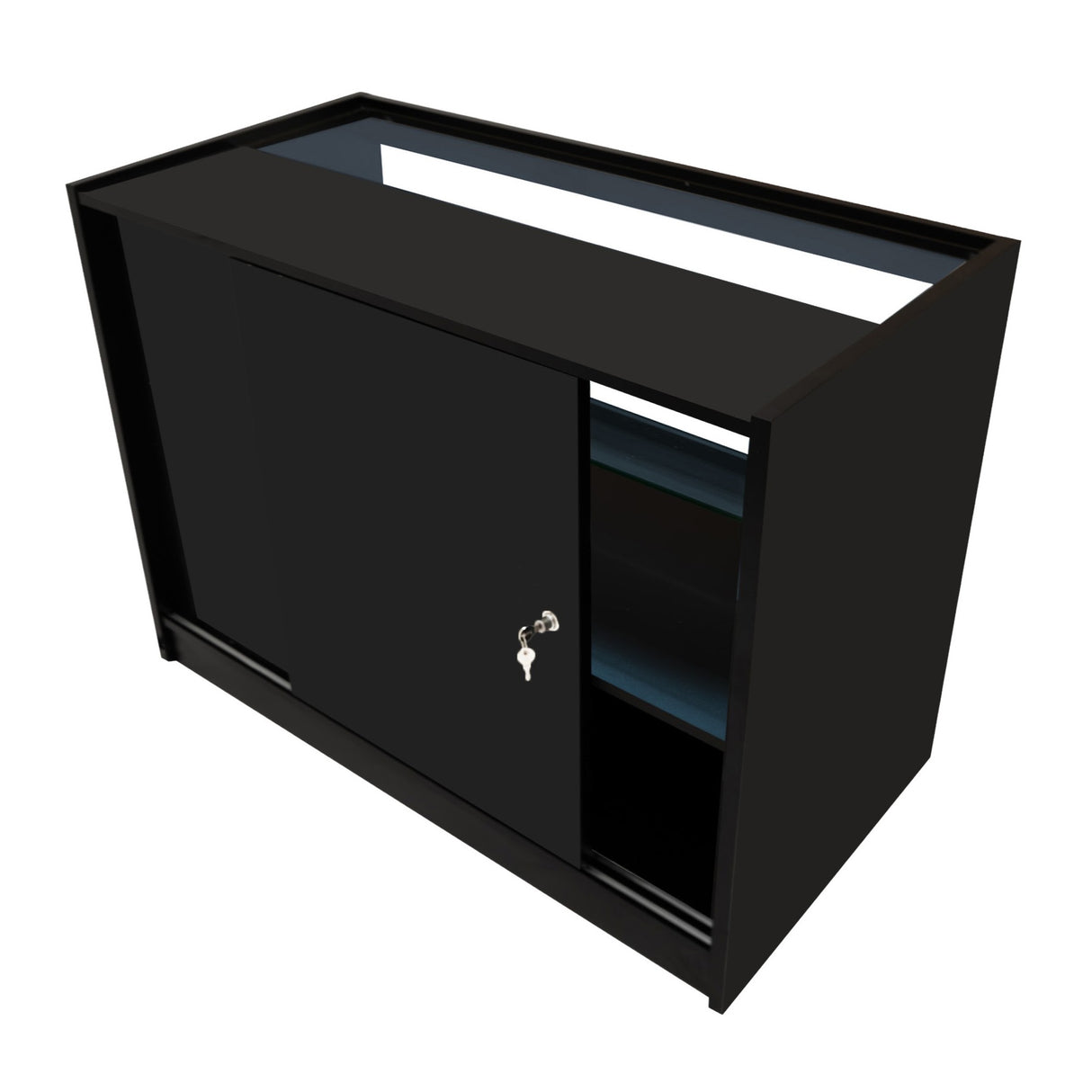 Comptoir de Vente à LED - Noir C1200