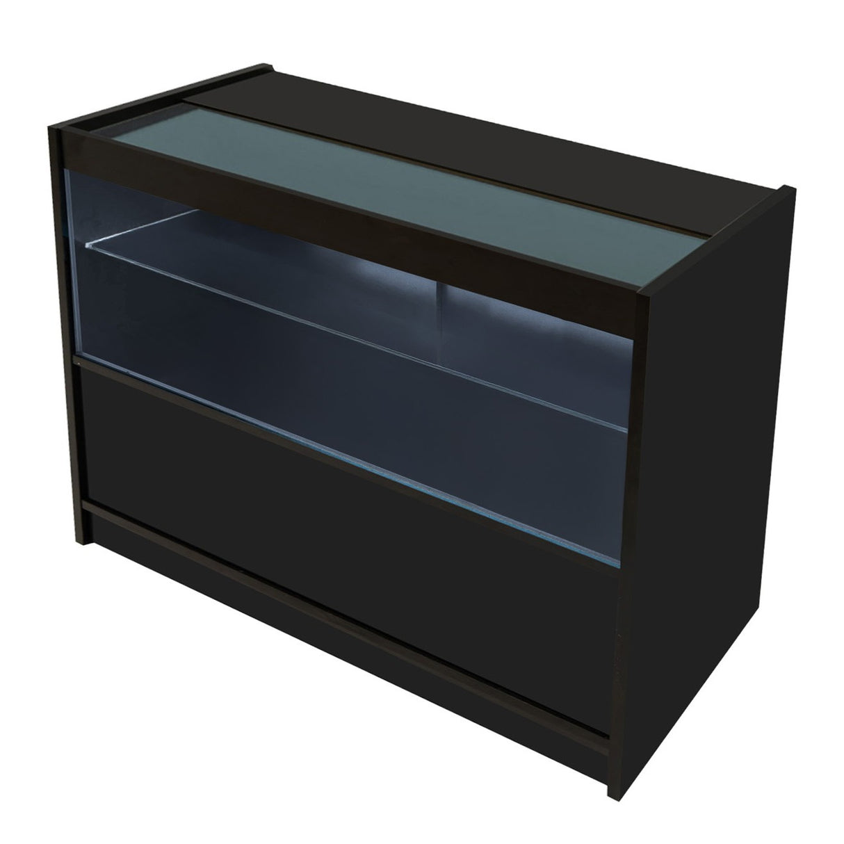 Comptoir de Vente à LED - Noir C1200