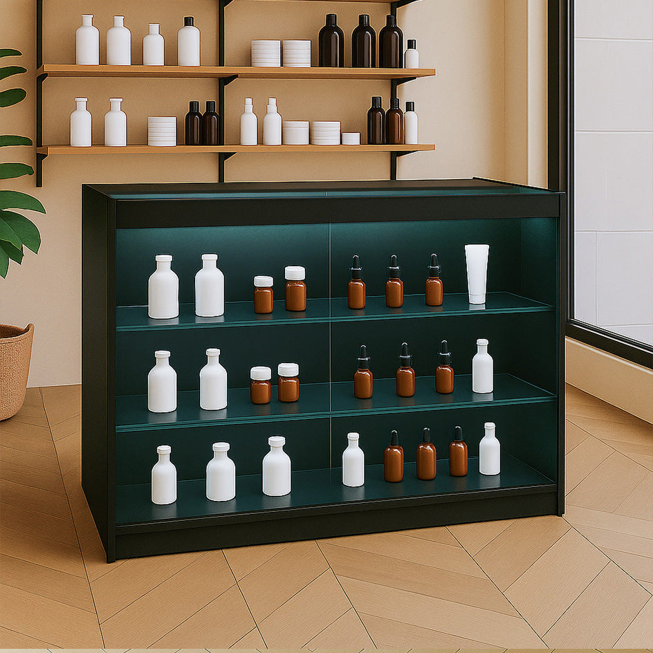 Comptoir de Vente à LED - Noir K1200