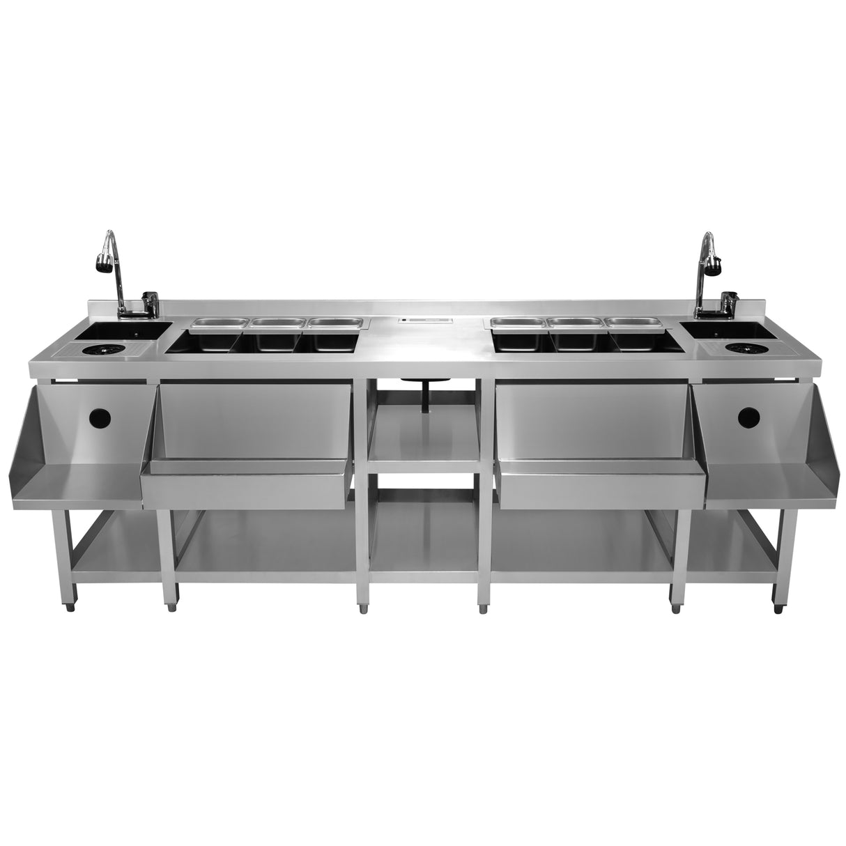 Station Double Jumelle pour Bar à Cocktails