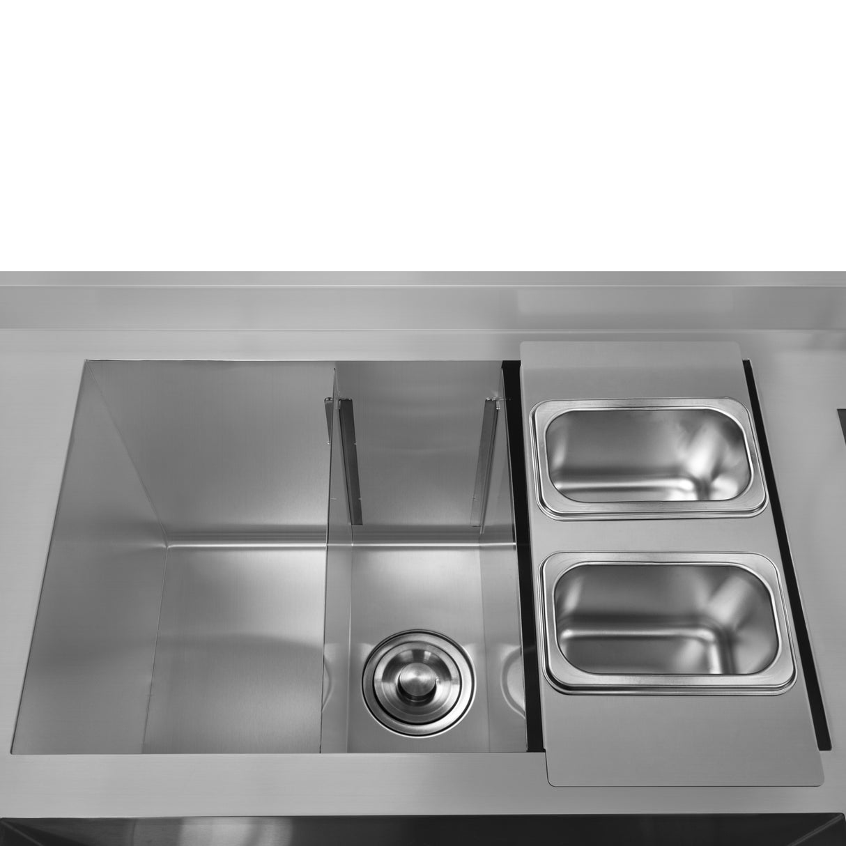 Station Double Jumelle pour Bar à Cocktails Version Compacte