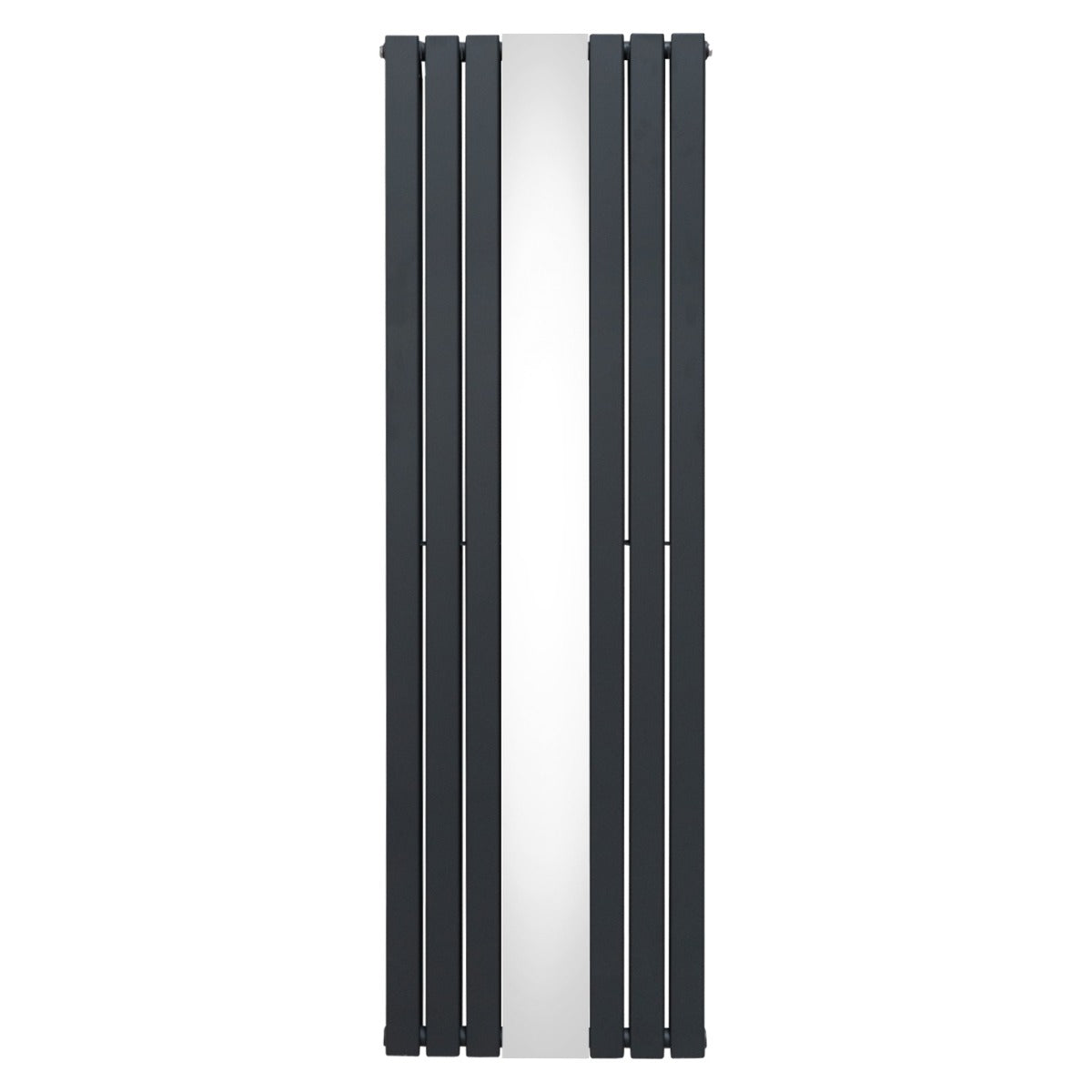 Radiateur Plat à Miroir, 2 Panneaux - 1800 x 565 mm – Gris Anthracite