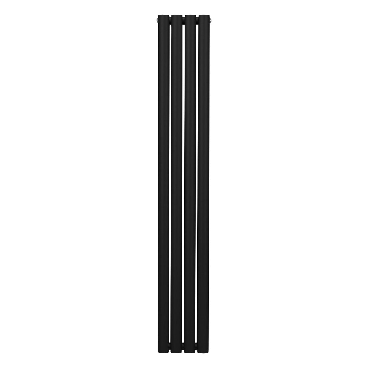 Radiateur à Colonnes Ovales, 2 Panneaux - 1600 x 240 mm – Noir