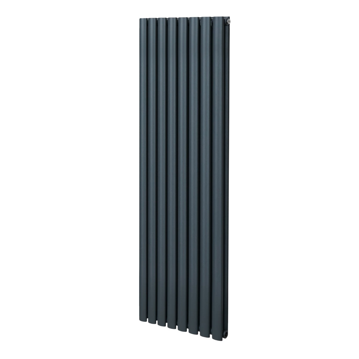 Radiateur à Colonnes Ovales, 2 Panneaux- 1600 x 480 mm – Gris Anthracite