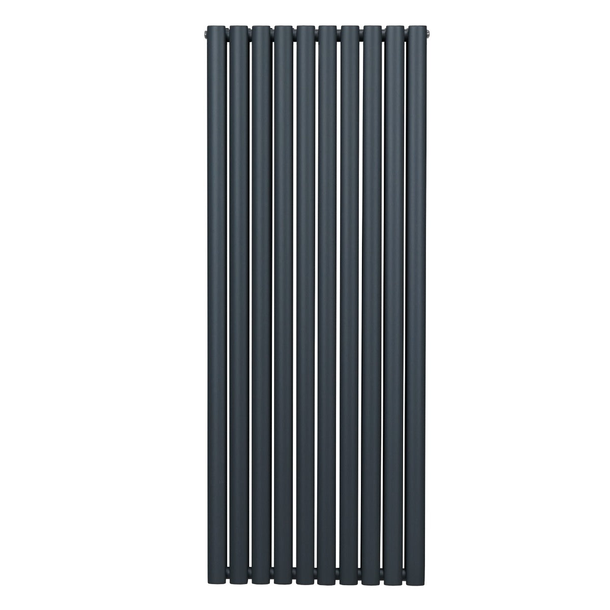 Radiateur à Colonnes Ovales, 2 Panneaux - 1600 x 600 mm – Gris Anthracite