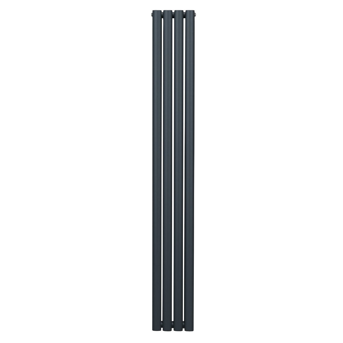 Radiateur à Colonnes Ovales, 2 Panneaux - 1800 x 240 mm – Gris Anthracite