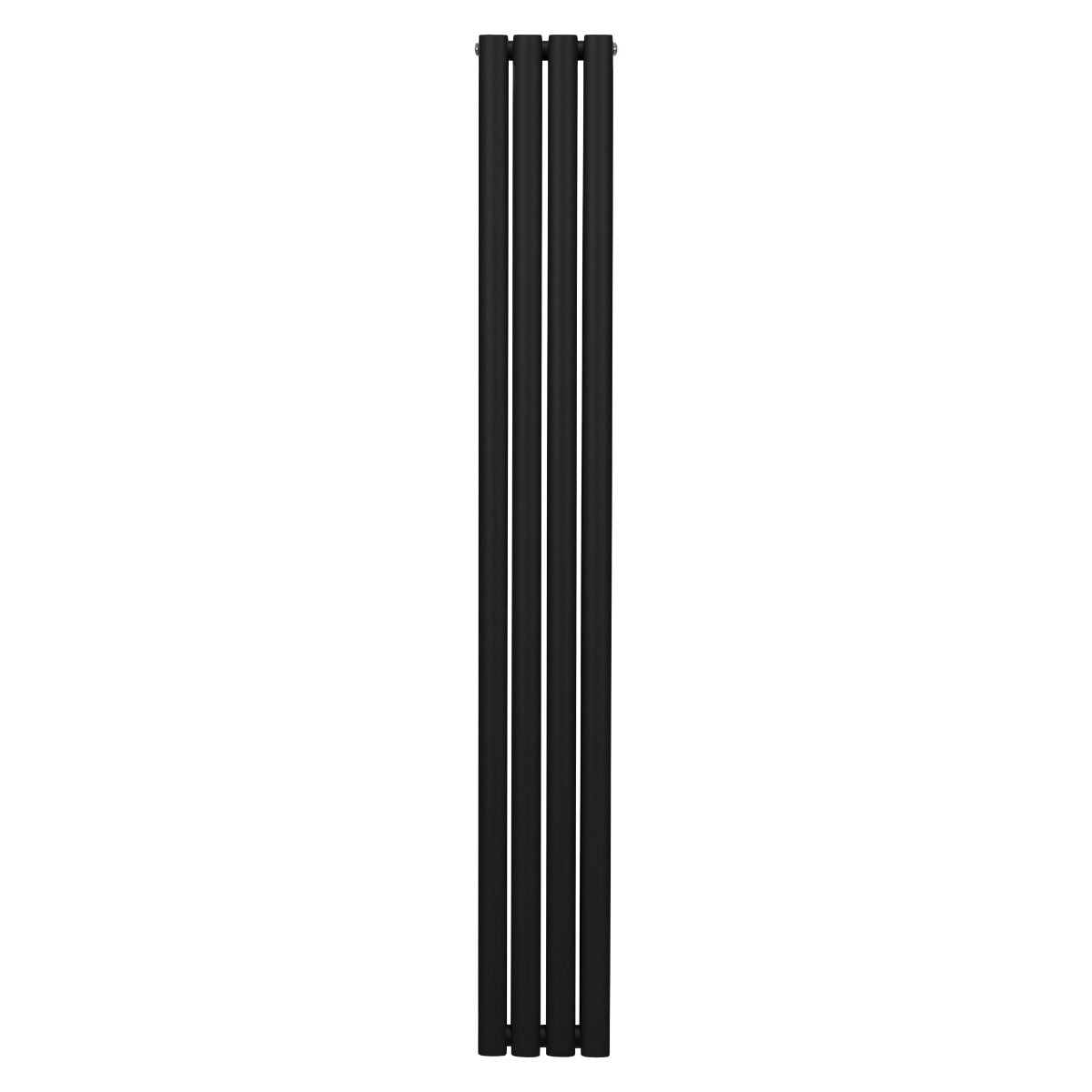Radiateur à Colonnes Ovales, 2 Panneaux - 1800 x 240 mm – Noir