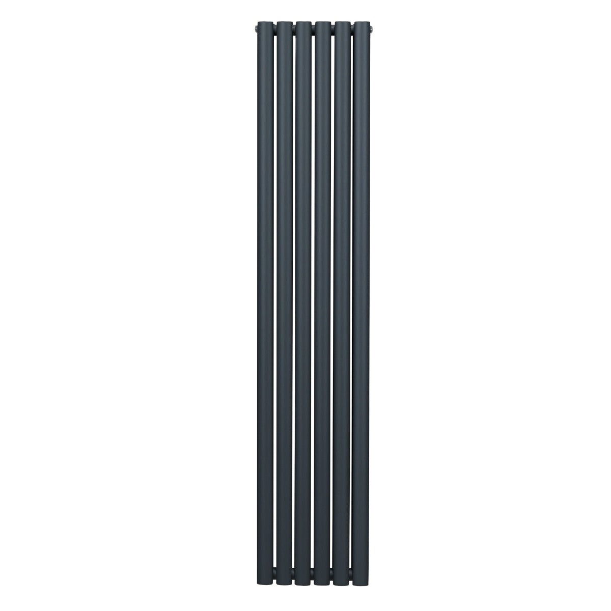 Radiateur à Colonnes Ovales, 2 Panneaux - 1800 x 360 mm – Gris Anthracite