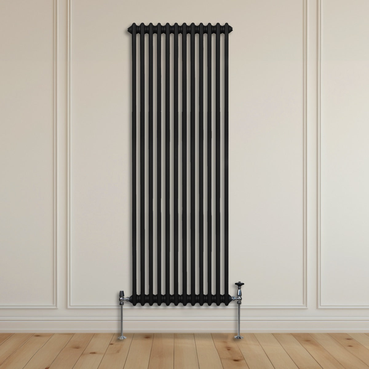 Radiateur Traditionnel à 2 Colonnes – 1800 x 562 mm – Noir