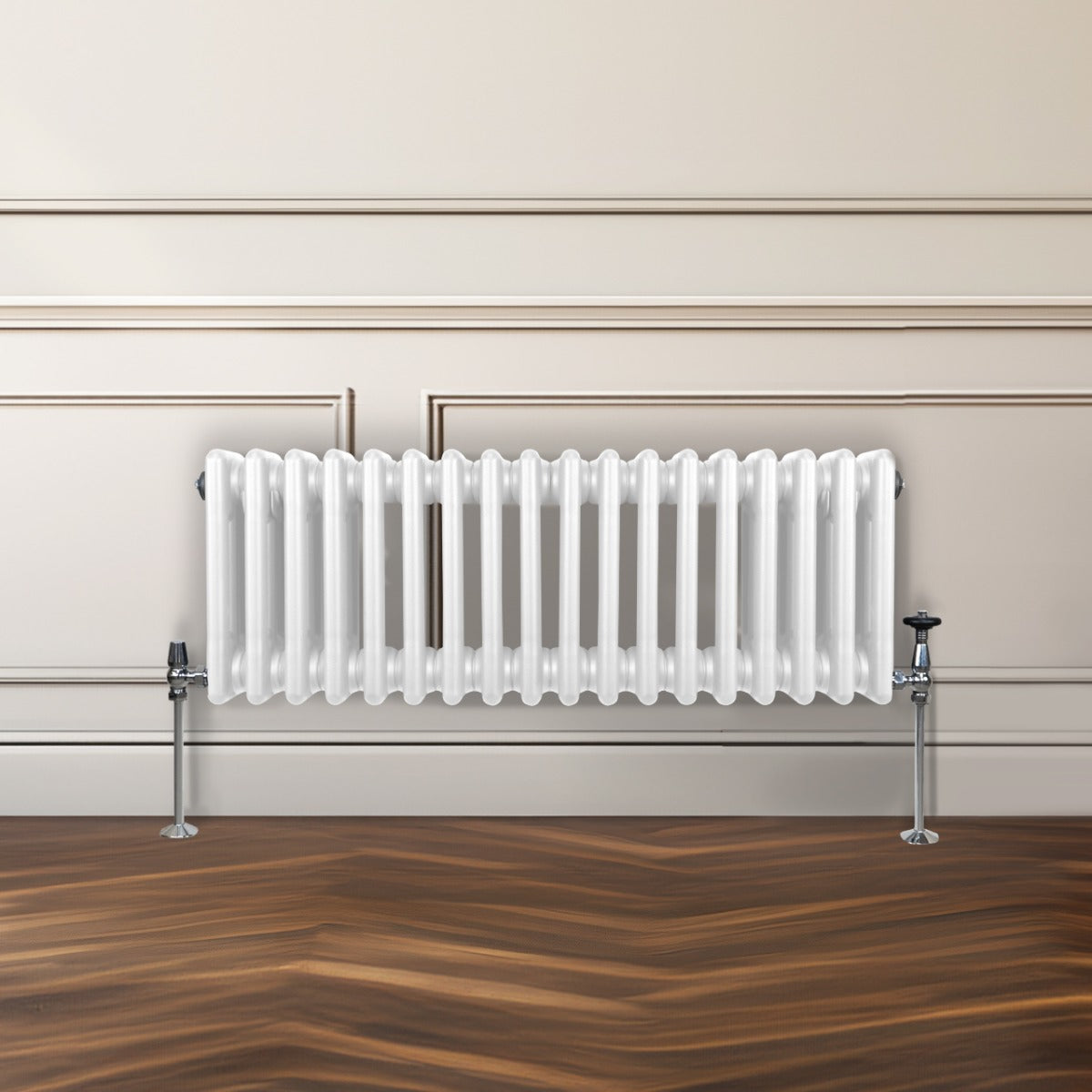 Radiateur Traditionnel à 3 Colonnes – 300 x 832 mm – Blanc