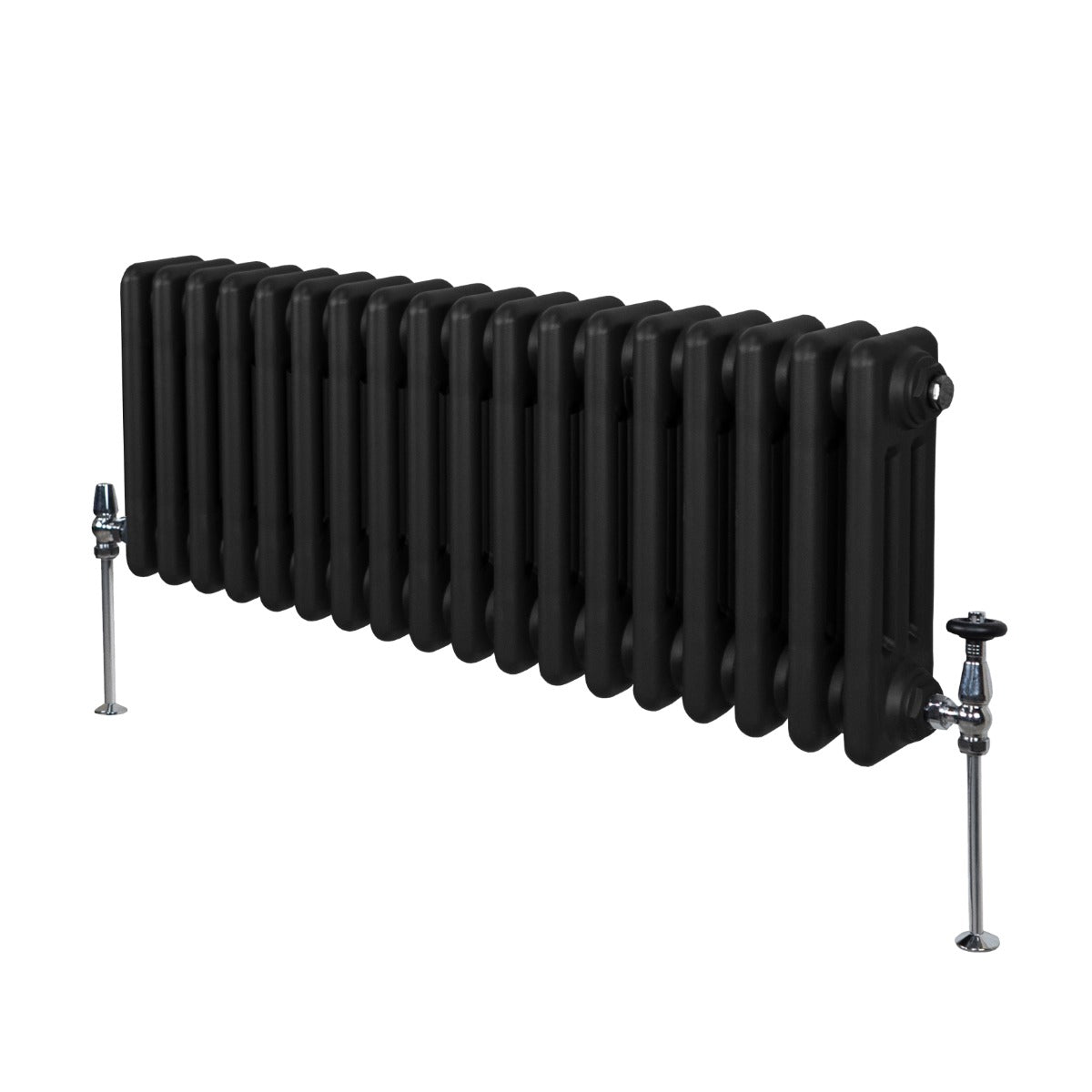 Radiateur Traditionnel à 3 Colonnes – 300 x 832 mm – Noir