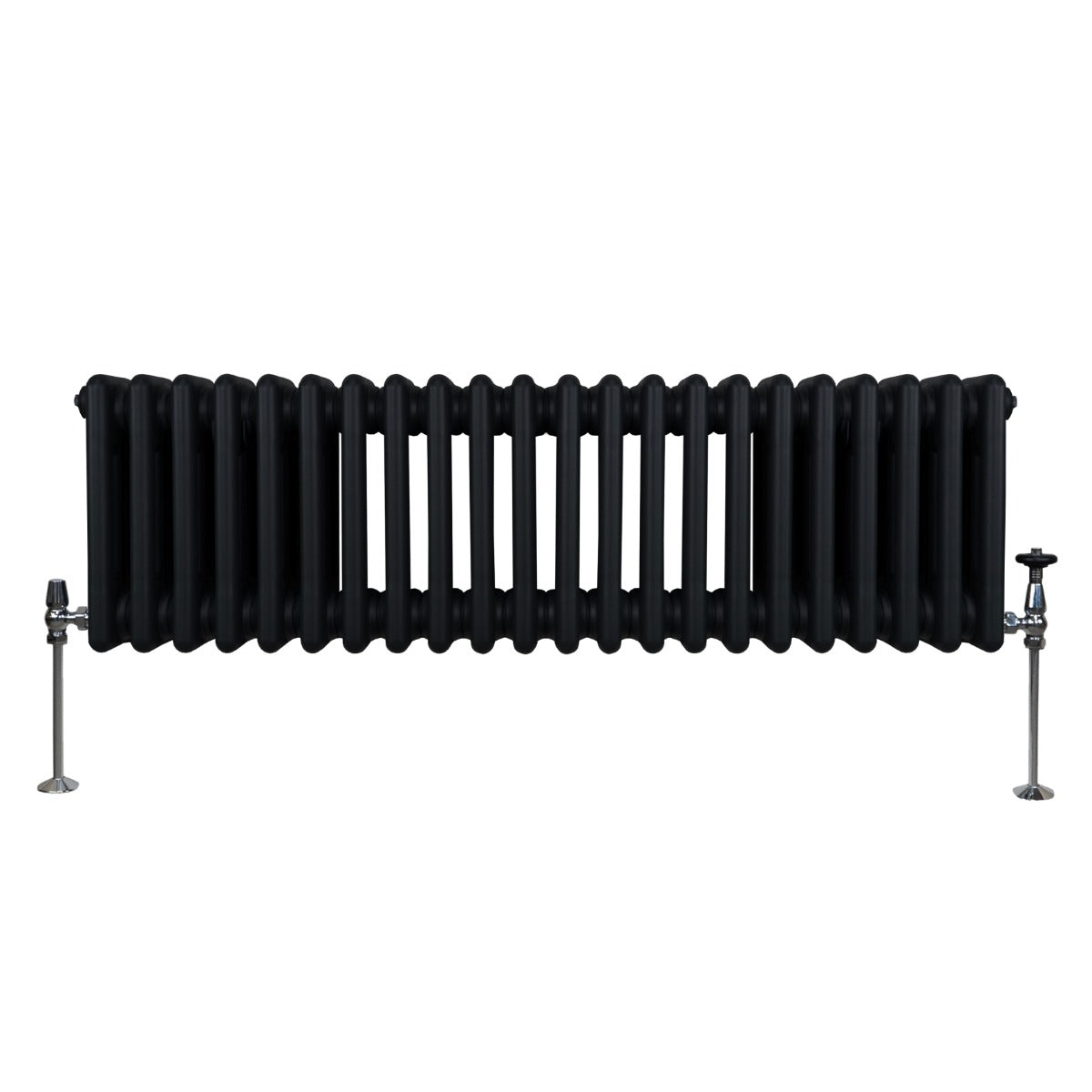 Radiateur Traditionnel à 3 Colonnes – 300 x 1012 mm – Noir