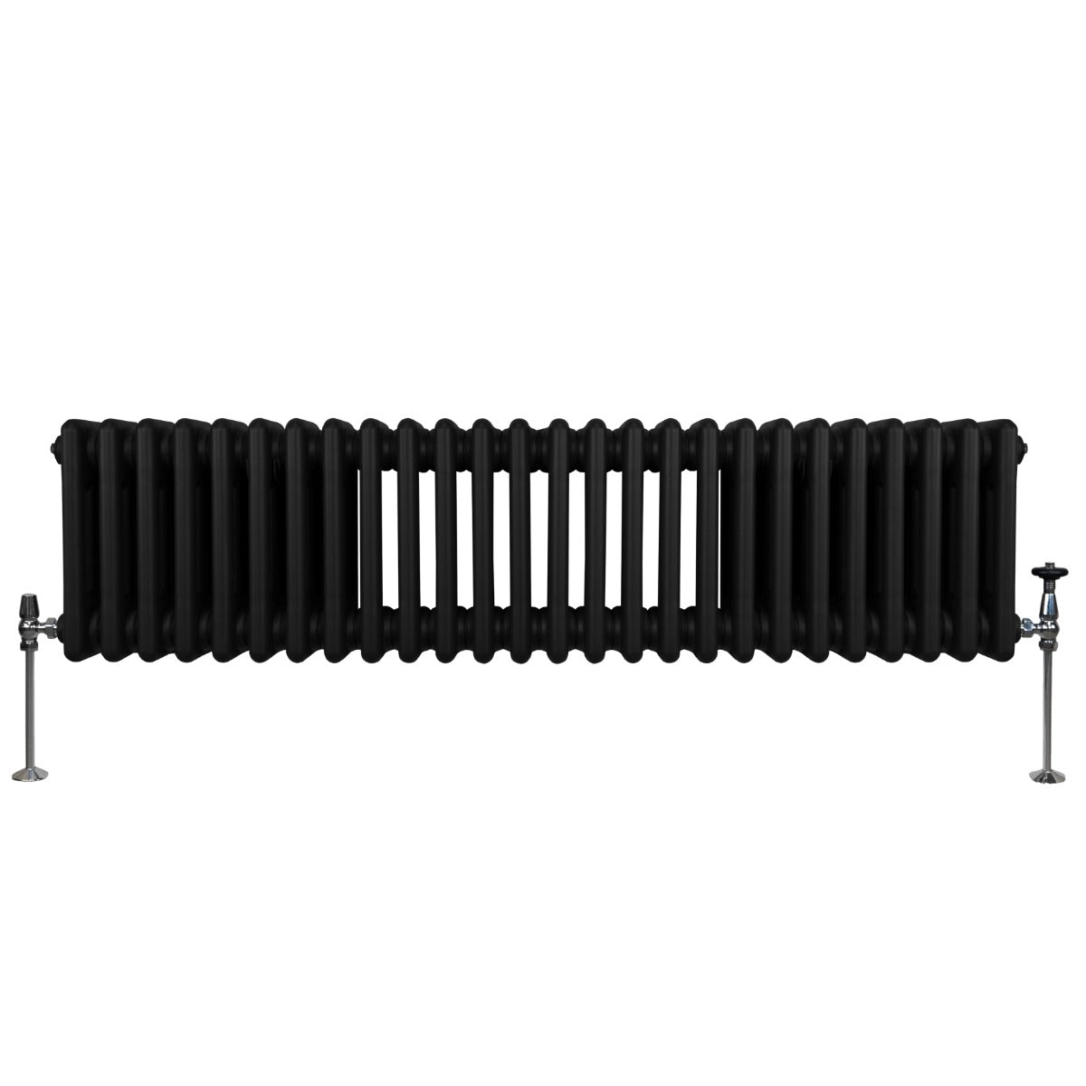 Radiateur Traditionnel à 3 Colonnes – 300 x 1192 mm – Noir