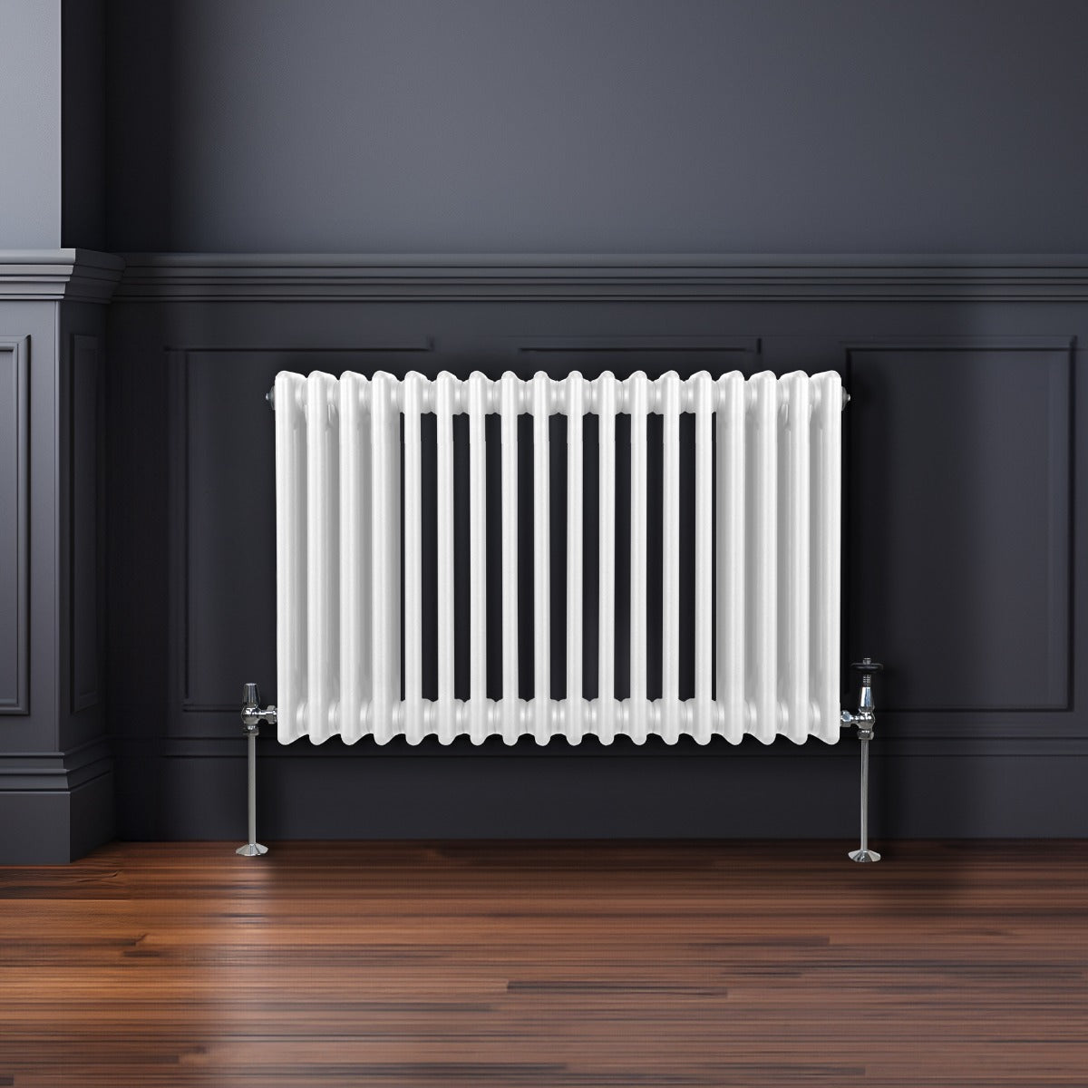 Radiateur Traditionnel à 3 Colonnes – 600 x 832 mm – Blanc