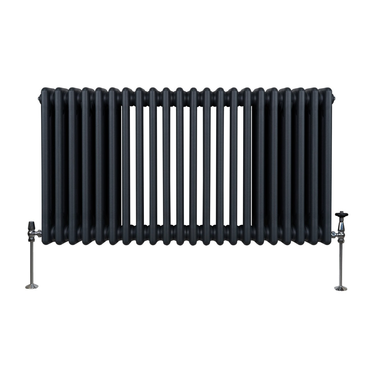 Radiateur Traditionnel à Triple Colonne – 600 x 1012 mm – Gris Anthracite