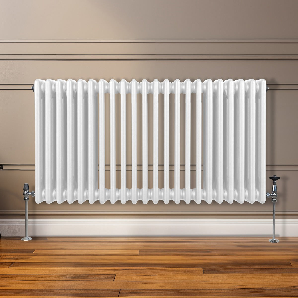 Radiateur Traditionnel à 3 Colonnes – 600 x 1012 mm – Blanc