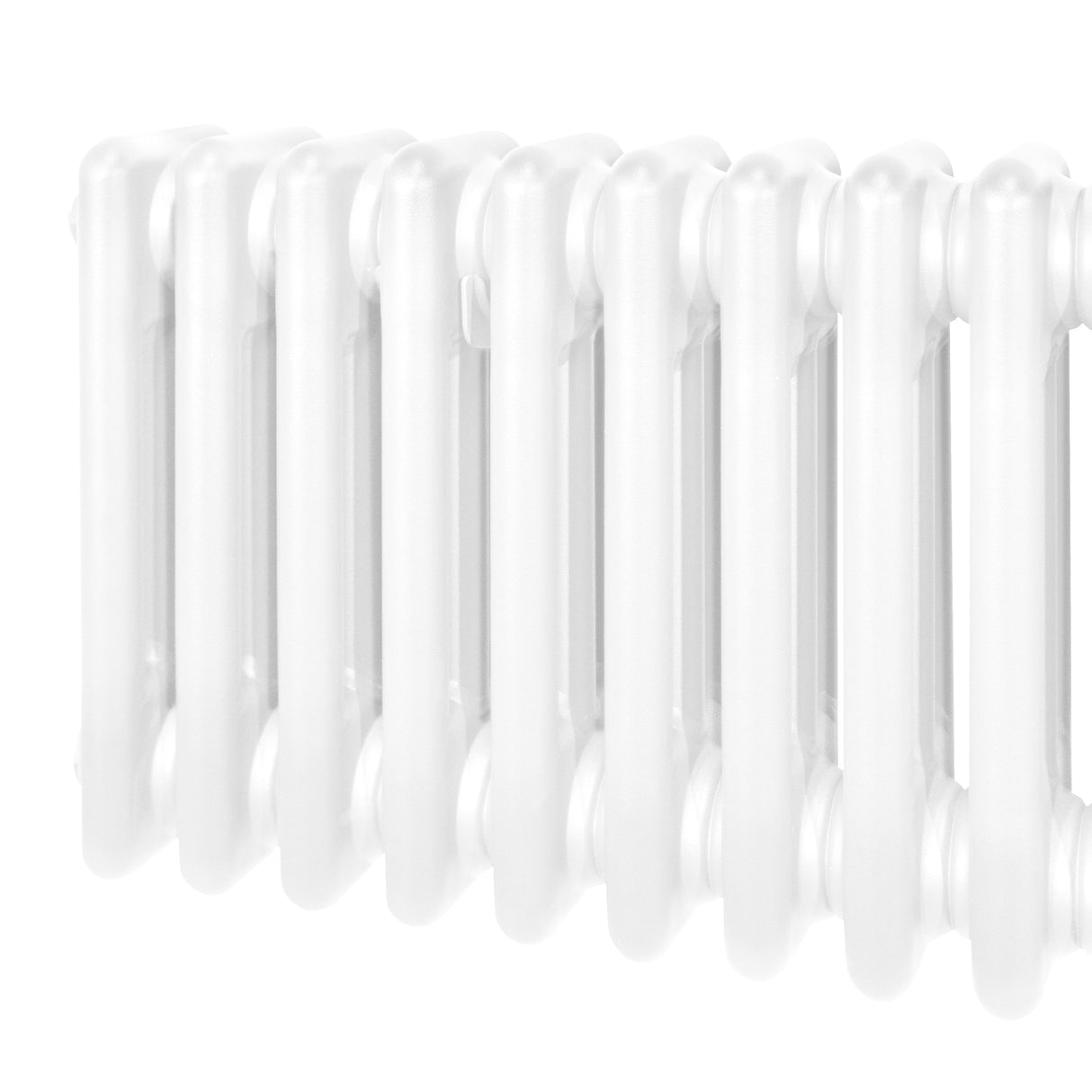 Radiateur traditionnel à 3 colonnes, finition blanche, dimensions 600 x 1462 mm, design élégant et texture lisse, idéal pour le chauffage intérieur