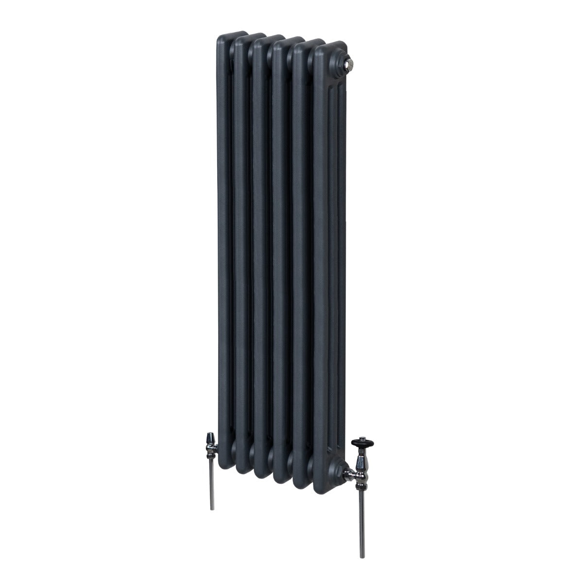 Radiateur Traditionnel à 3 Colonnes – 1500 x 292 mm – Gris Anthracite