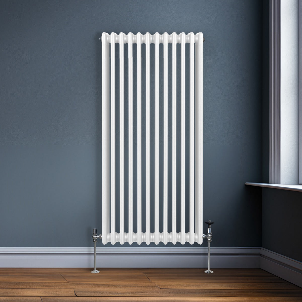 Radiateur Traditionnel à 3 Colonnes – 1500 x 562 mm – Blanc