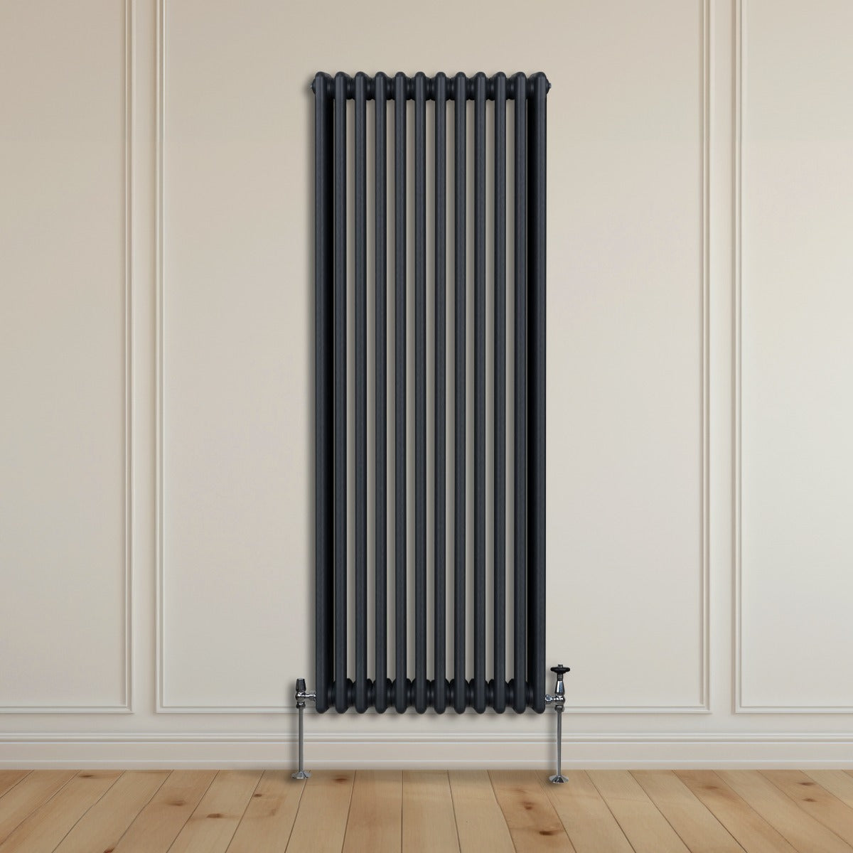Radiateur Traditionnel à 3 Colonnes – 1800 x 562 mm – Gris Anthracite