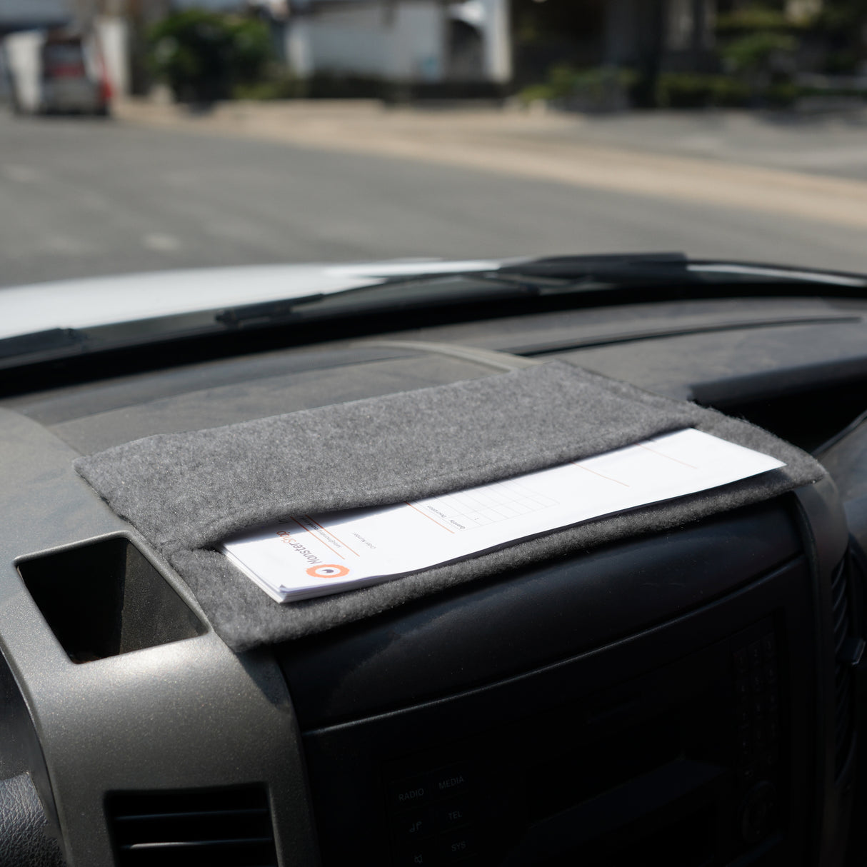 Doublure Intérieure pour Van & Poches de Rangement – Gris Clair