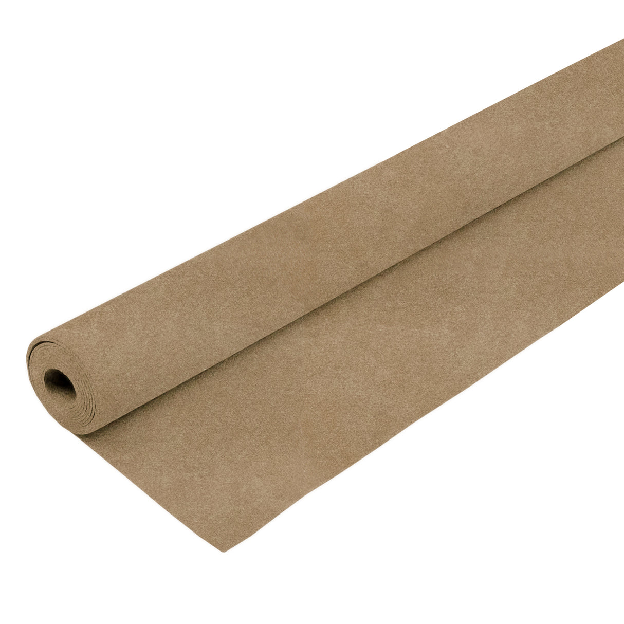 Doublure intérieure beige en rouleau, texture douce et veloutée, idéale pour le rangement et l'adhésion dans les vans