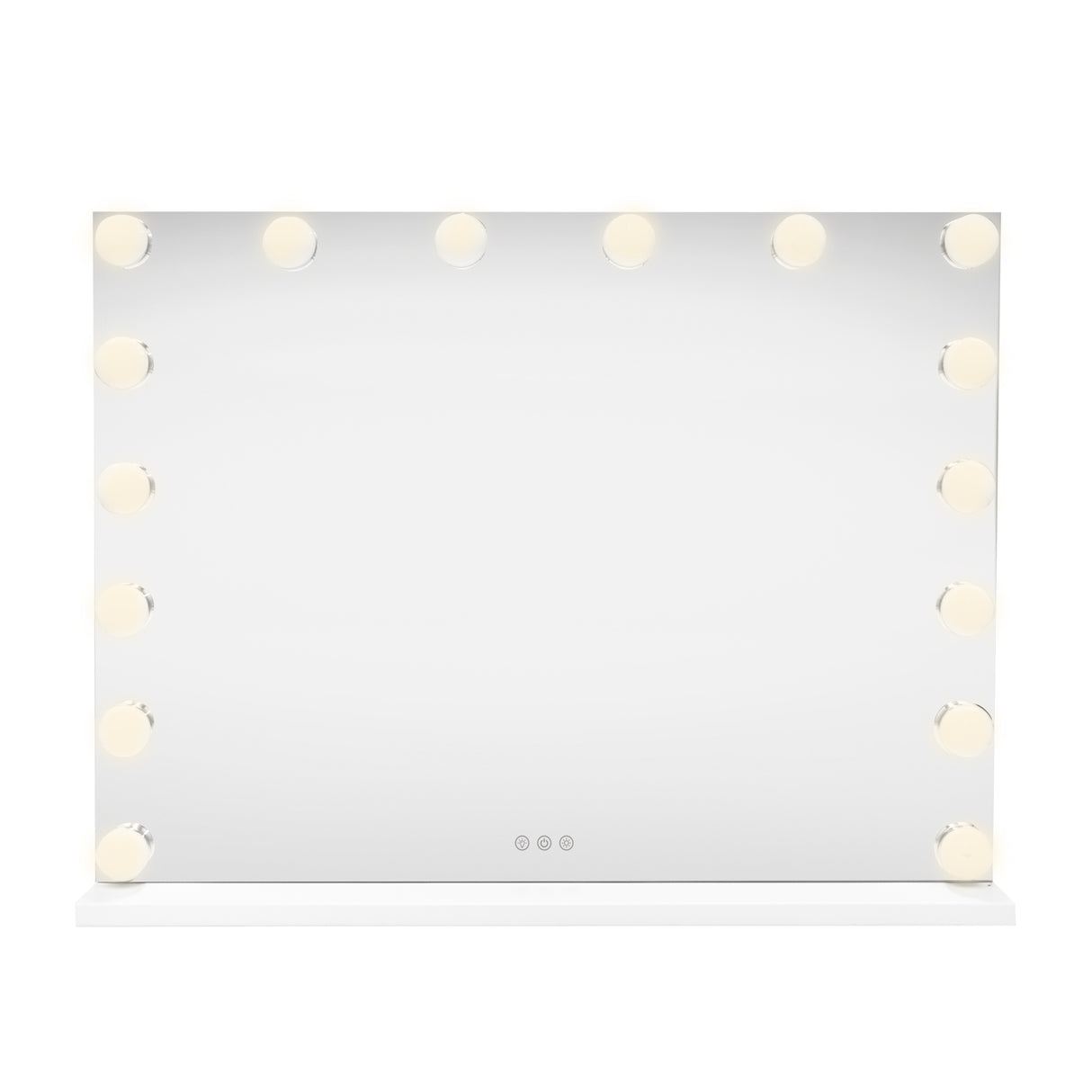 Miroir LED Bluetooth - 80 x 60 cm