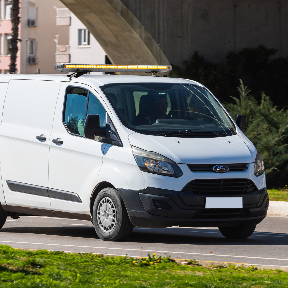 Lampe Stroboscopique Orange 1200 mm & Panneau de Configuration