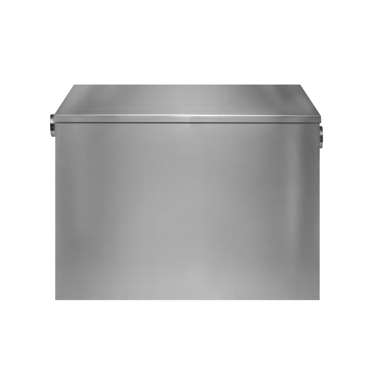 Bac à graisse commercial KuKoo de 96L en acier inoxydable, finition lisse, design rectangulaire, idéal pour la cuisine professionnelle