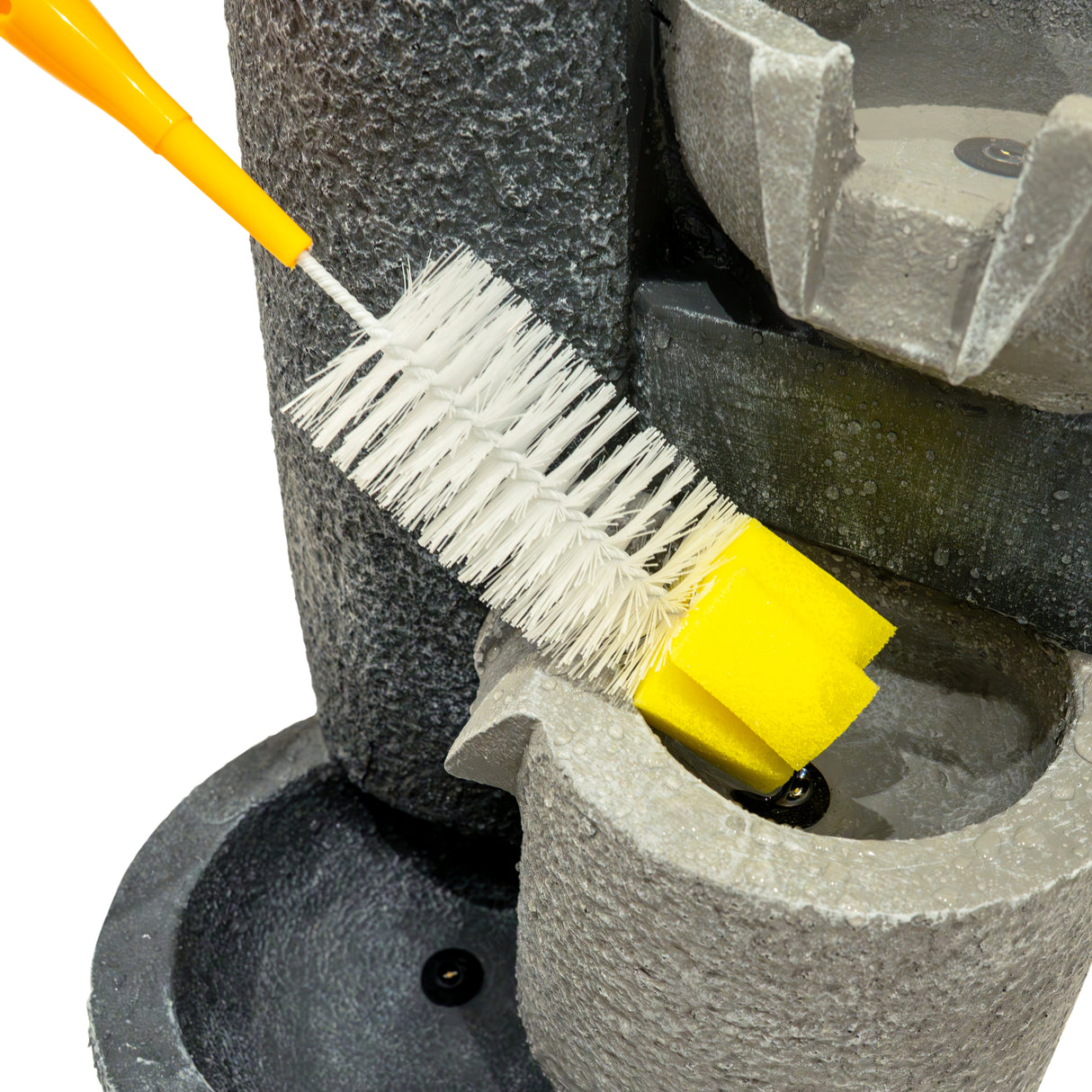 Fontaine de Jardin « Tranquil Tiers » Avec Éclairage LED