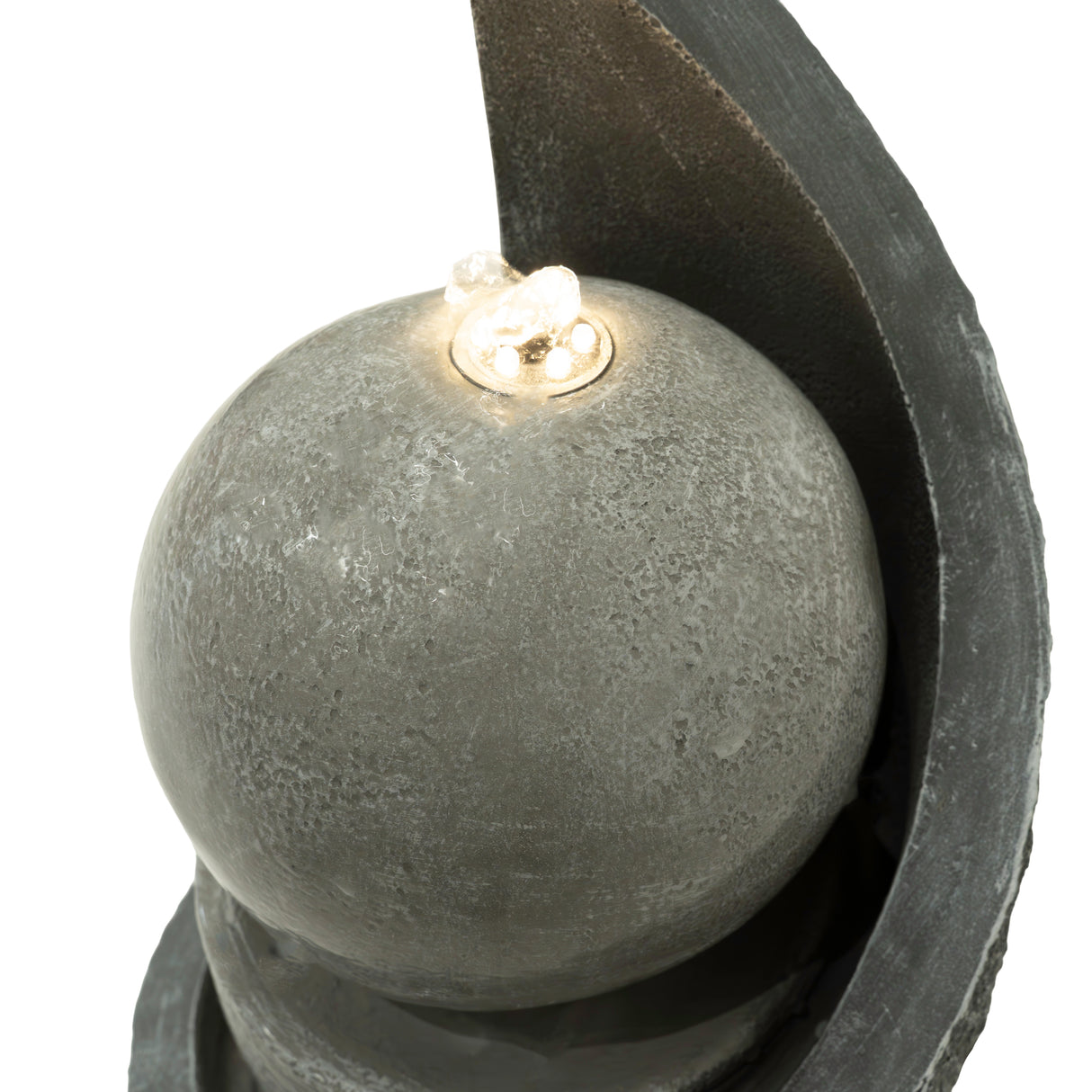 Fontaine de Jardin « Zen Cascade » Avec Éclairage LED