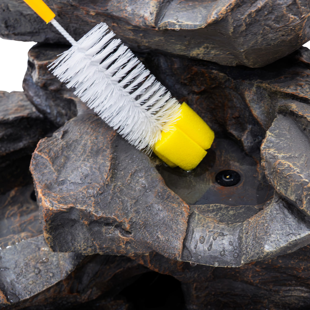 Fontaine de Jardin « Rustic Rapids » Avec Éclairage LED