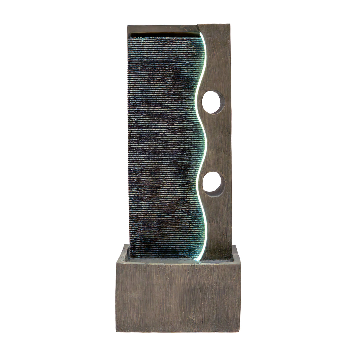 Fontaine de Jardin « Harmony Falls » Avec Éclairage LED