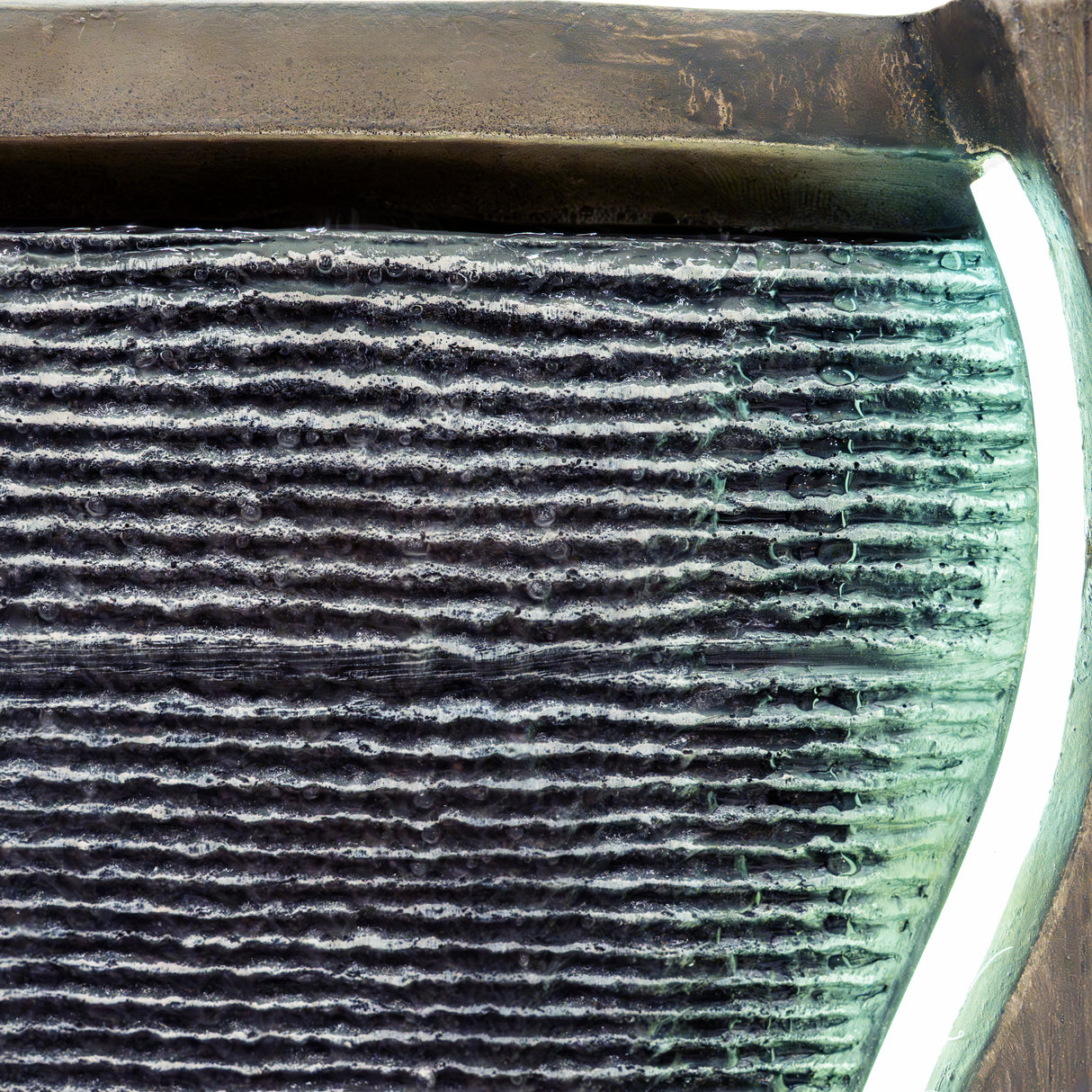 Fontaine de Jardin « Harmony Falls » Avec Éclairage LED