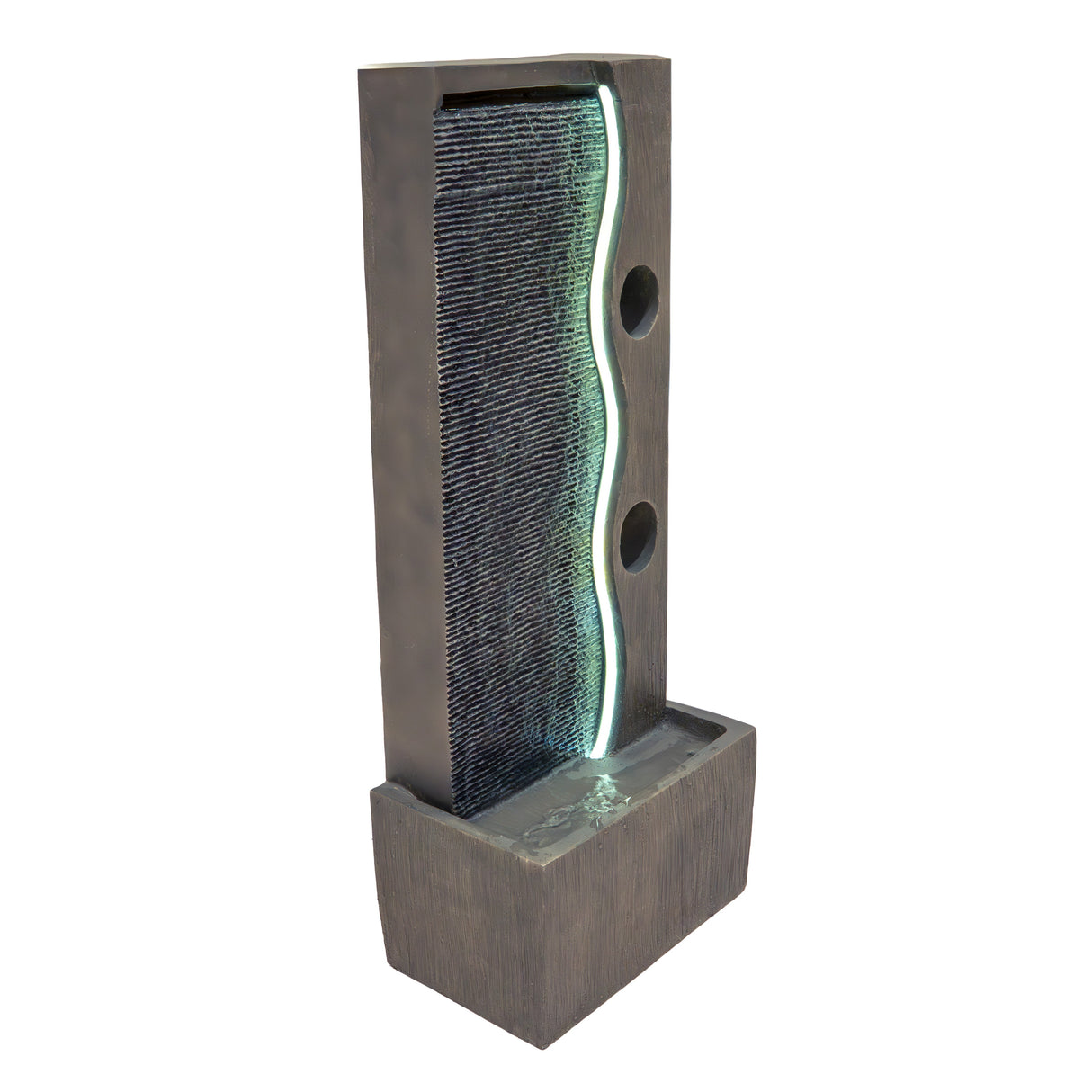 Fontaine de Jardin « Harmony Falls » Avec Éclairage LED