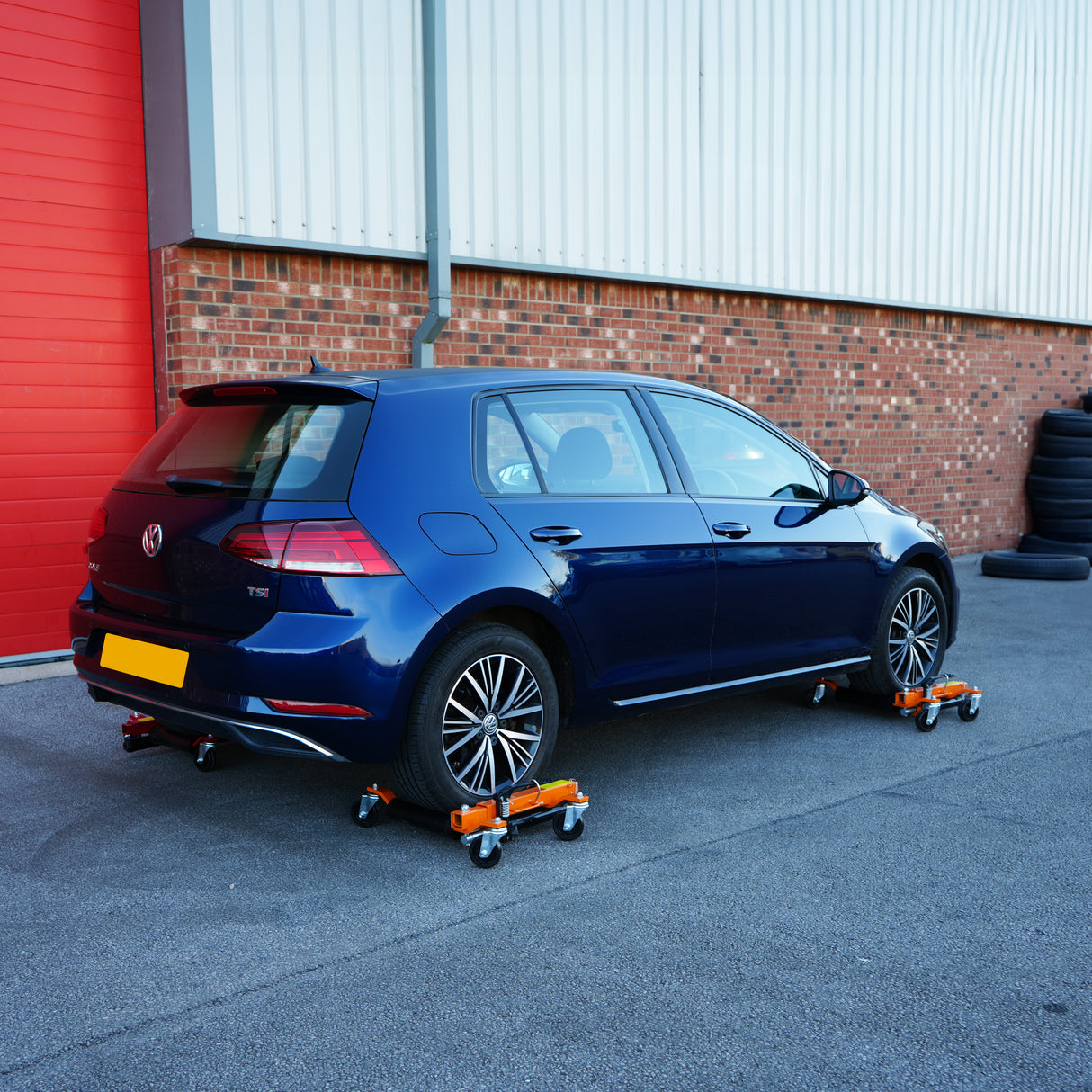 4 Patins Hydrauliques Pour Roues de Véhicule