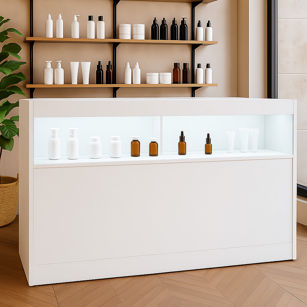 Comptoir de Vente à LED - Blanc B1500