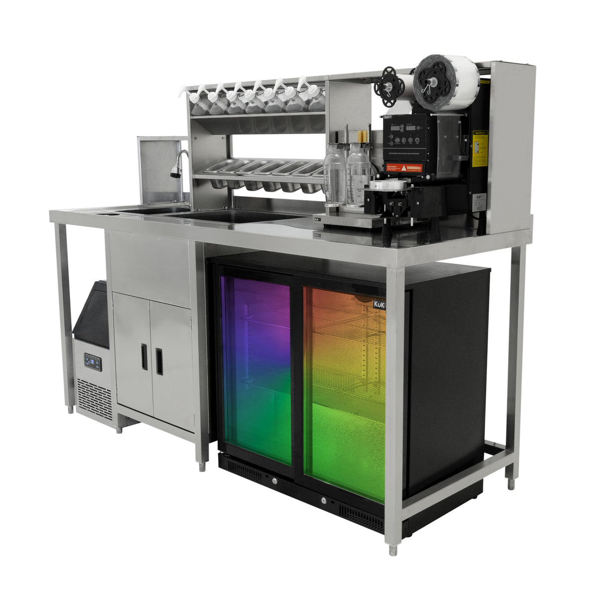 KuKoo - Banc de Travail Pour Bubble Tea Pack Ultime