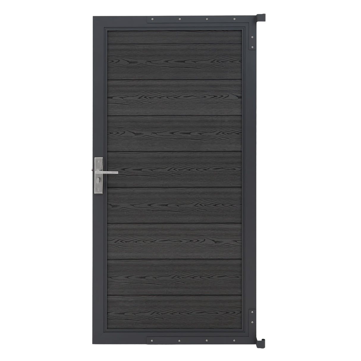 Kit Clôture Portillon en Composite - Gris