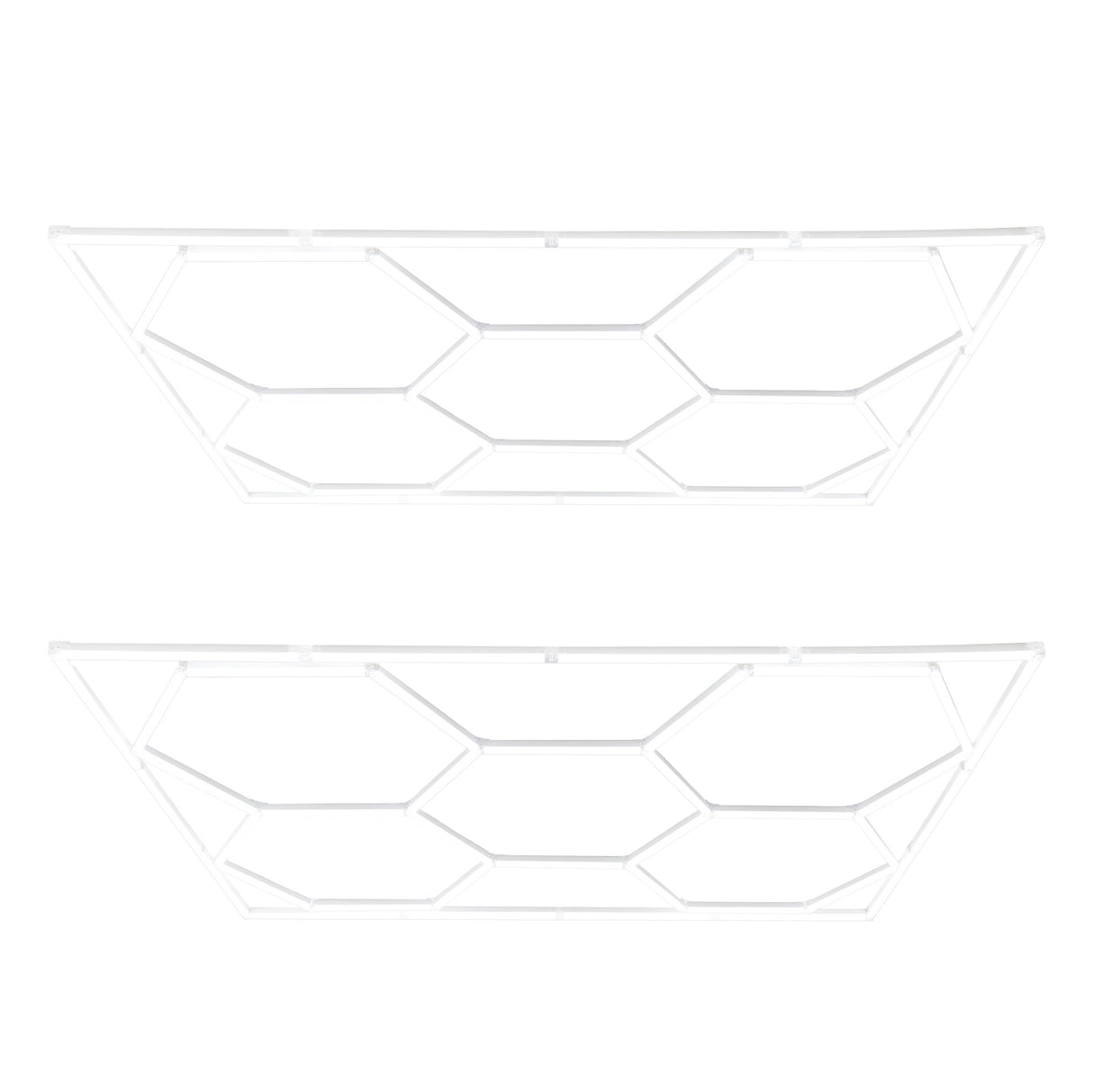 Lot de 10 Panneaux LED Hexagonaux & Bordures