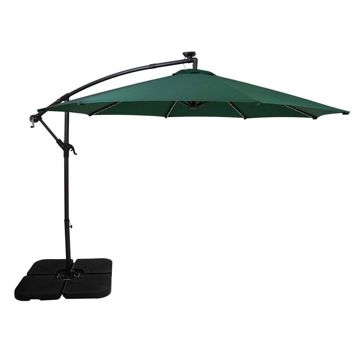 Pied Carré pour Parasol Déporté (4 Coins Carrés)