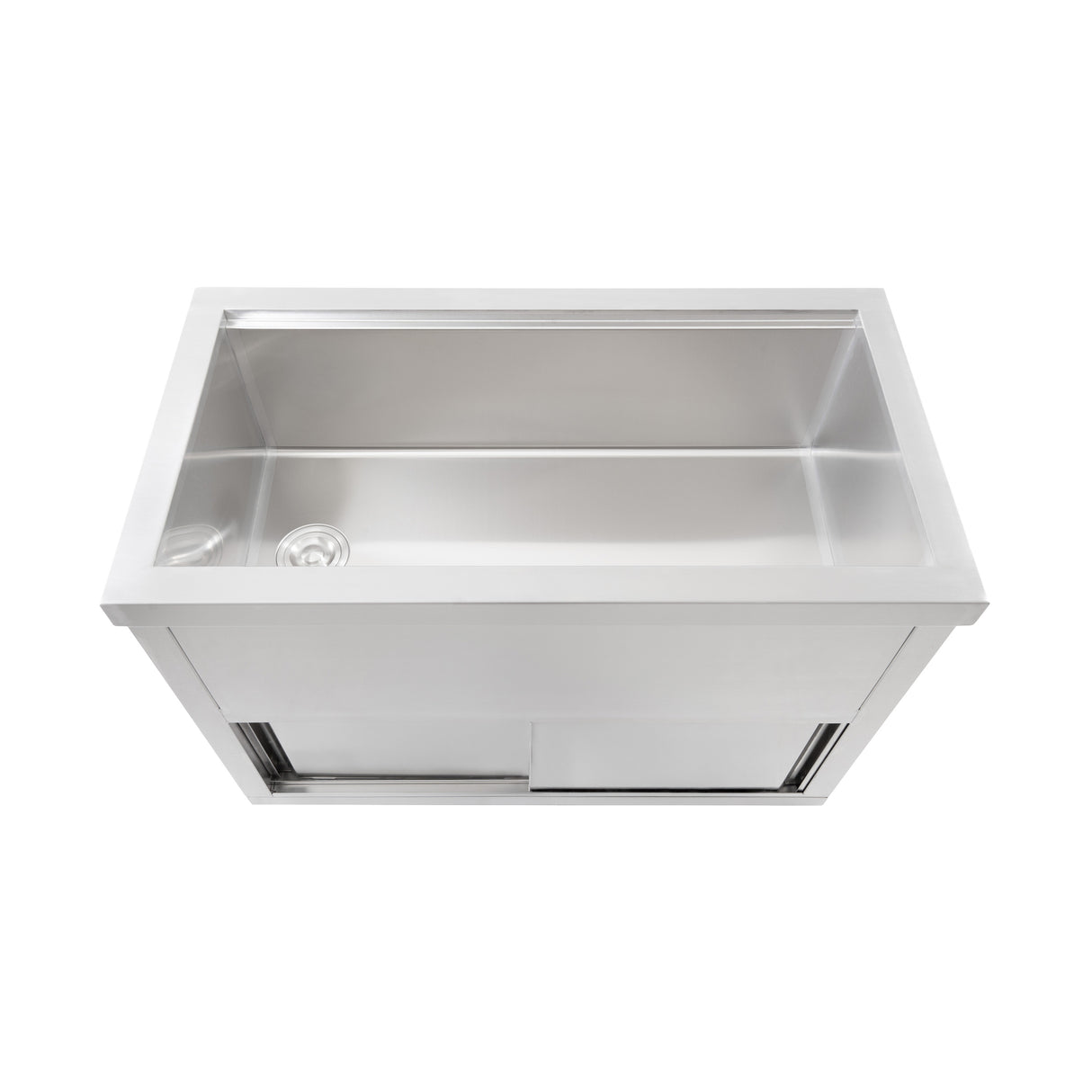 Bac à Glaçons Mobile 86 L en Inox